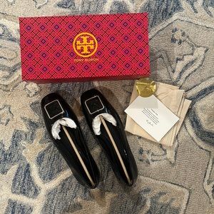 NWT Tory Burch Georgia Ballet Flat, size 10